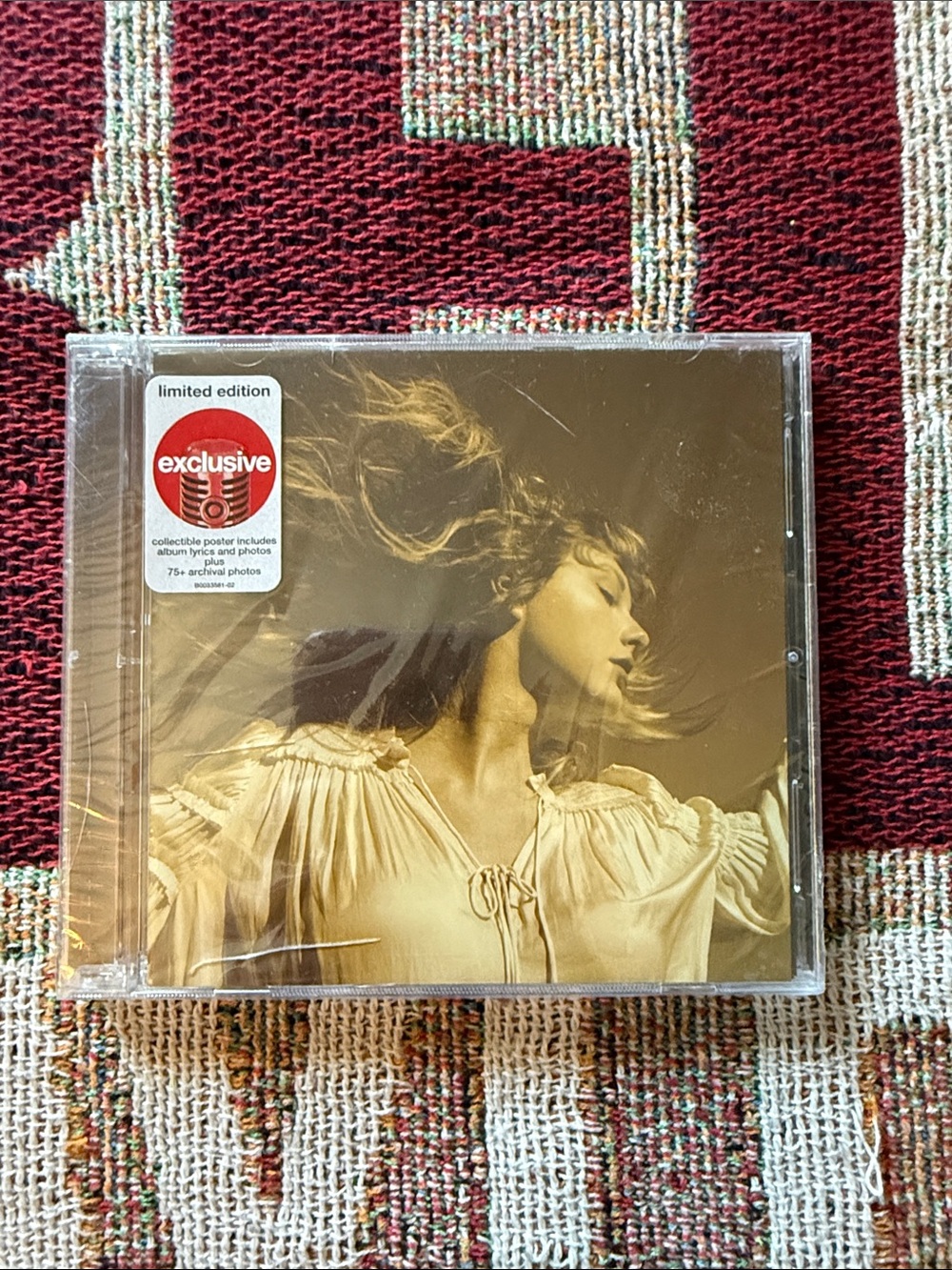 Sealed Taylor Swift Fearless Taylor’s Version Target Deluxe Edition TV